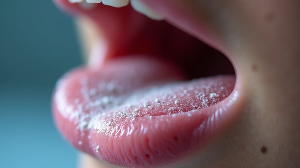 cocaine numbs mouth and gums
